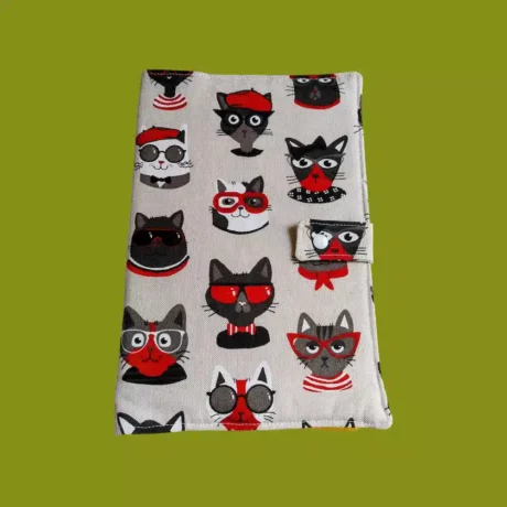 Pochette ardoise ferme chat.