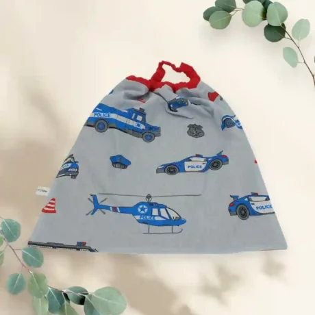 bavoir élastique police